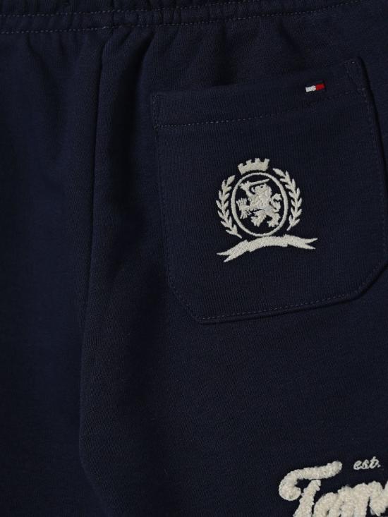 25FW [키즈] 타미힐피거 트레이닝/조거 팬츠 KB0KB09700 C1G Navy - TOMMY HILFIGER