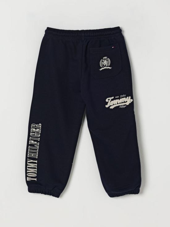 25FW [키즈] 타미힐피거 트레이닝/조거 팬츠 KB0KB09700 C1G Navy - TOMMY HILFIGER