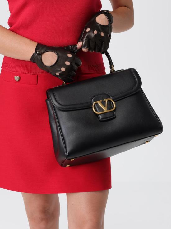 25FW 발렌티노 가라바니 토트백 7W2B0R87SRS 0NO Black - VALENTINO GARAVANI