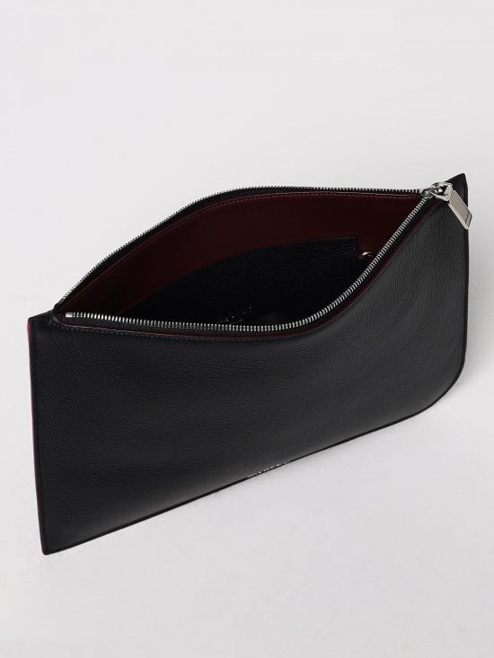 25FW 알렉산더 맥퀸 클러치/파우치 8148501VDCC 1000 Black - ALEXANDER MCQUEEN