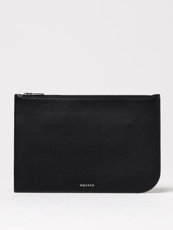 25FW 알렉산더 맥퀸 클러치/파우치 8148501VDCC 1000 Black