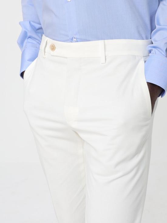 25FW 인코텍스 스트레이트 팬츠 1T009940967 010 White - INCOTEX