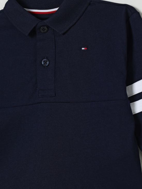 25FW [키즈] 타미힐피거 폴로 셔츠 KB0KB09712 C1G Navy - TOMMY HILFIGER