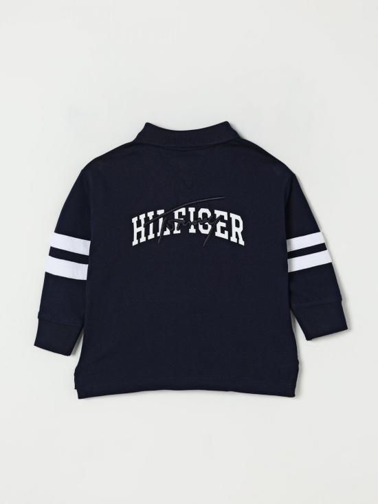 25FW [키즈] 타미힐피거 폴로 셔츠 KB0KB09712 C1G Navy - TOMMY HILFIGER