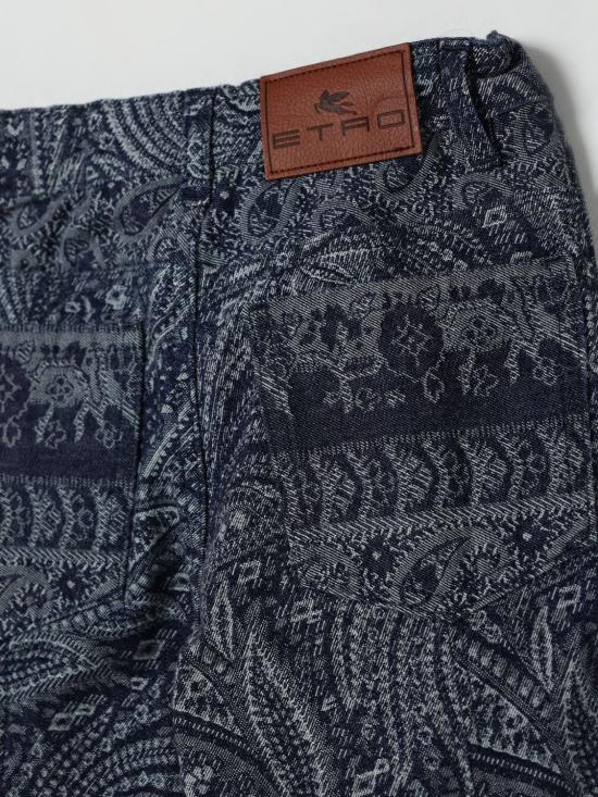 25FW [키즈] 에트로 진 GX6A00D0122 620BC Denim - ETRO