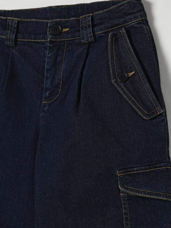 25FW [키즈] 에트로 진 GX6Q80D0101 620 Denim - ETRO