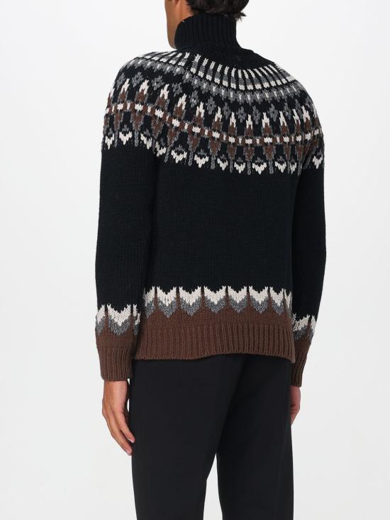 25FW 돈답 스웨터 UT275M00983U002 999 Black - DONDUP