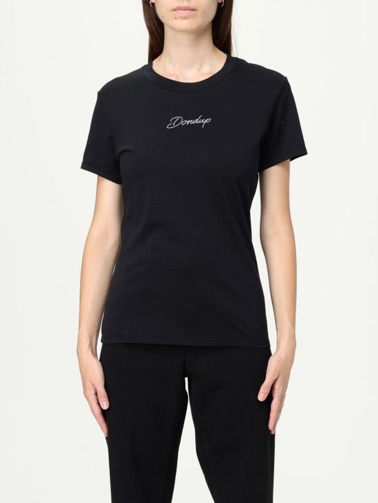 25FW 돈답 반팔 티셔츠 DS060JF0350DLV5 999 Black