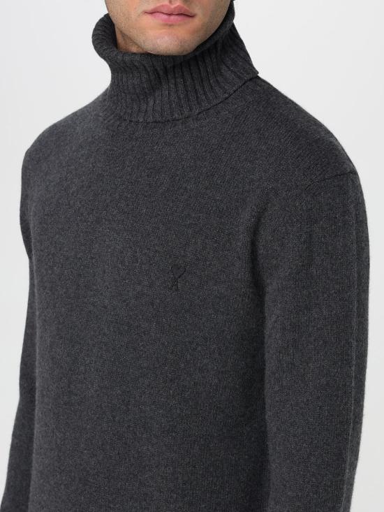25FW 아미 스웨터 HKS831005 020 Charcoal - AMI