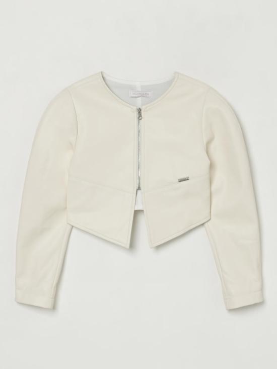 25SS [키즈] 모나리자 캐주얼 자켓 17E1005032 0001 Yellow Cream