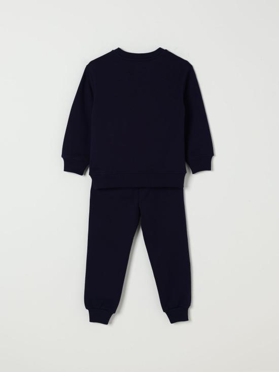 25FW [키즈] 모스키노 캐주얼 세트 HUK04DLCA23 40016 Blue - MOSCHINO