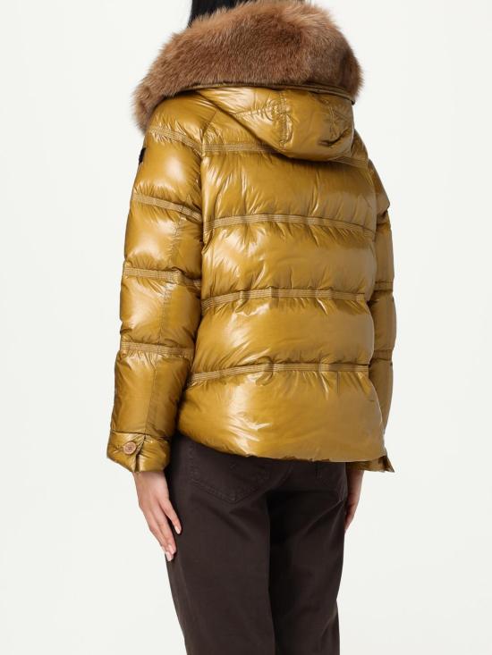 25FW 페트레이 TAKAN RP MID FUR 패딩 PED512301181752 826 Red - PEUTEREY