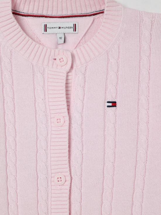 25FW [키즈] 타미힐피거 풀오버 KG0KG08546 TOG Pink - TOMMY HILFIGER