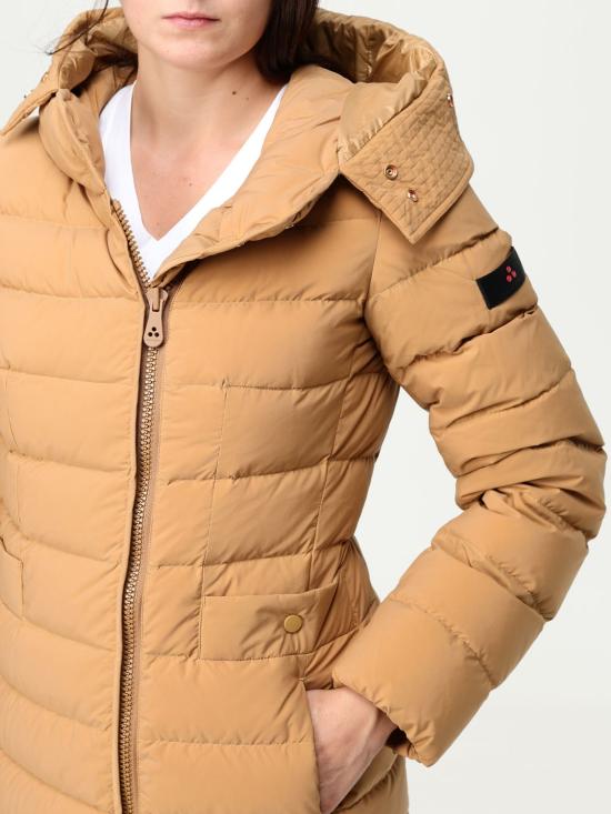 25FW 페트레이 세리올라 ML 06 하이칼라 퍼 롱 다운 재킷 PED545801190986 826 Red - PEUTEREY