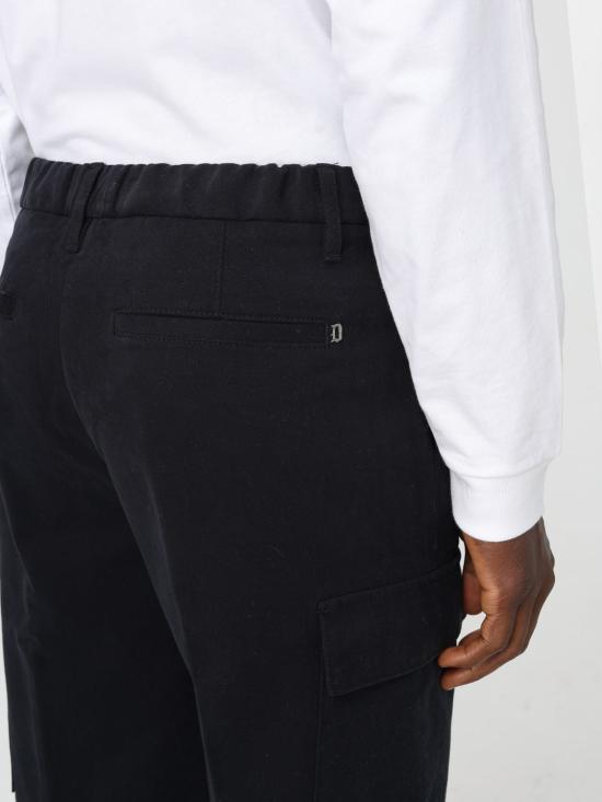 25FW 돈답 스트레이트 팬츠 UP668GF0054U002 999 Black - DONDUP