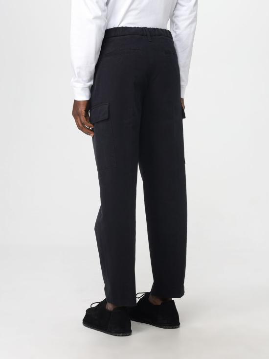 25FW 돈답 스트레이트 팬츠 UP668GF0054U002 999 Black - DONDUP