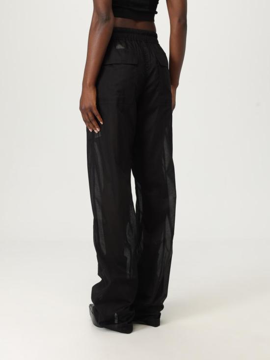 25FW 릭 오웬스 트레이닝/조거 팬츠 RP01E7325CV 09 Black - RICK OWENS