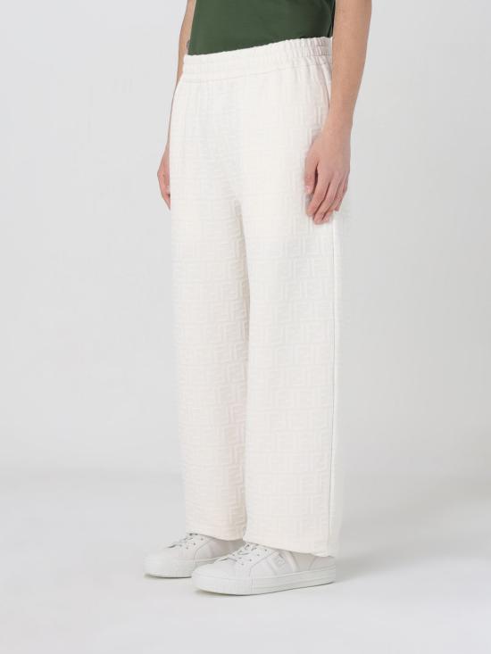 25FW 펜디 스트레이트 팬츠 FAB926AU8O F1BJD White - FENDI