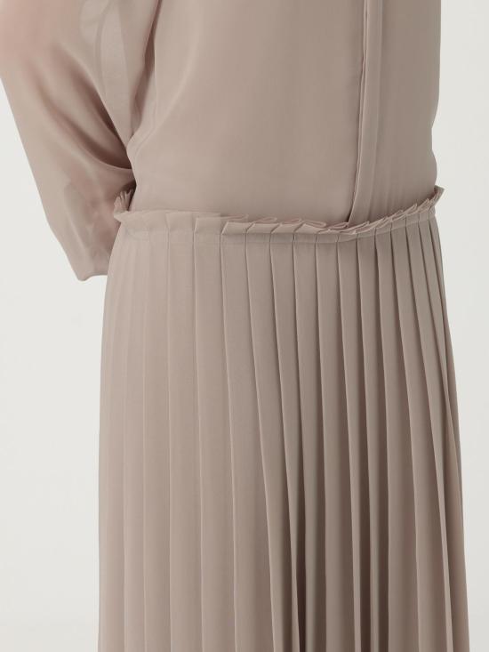 25FW 아미 롱 원피스 FDR262PL0027 0952 Beige - AMI