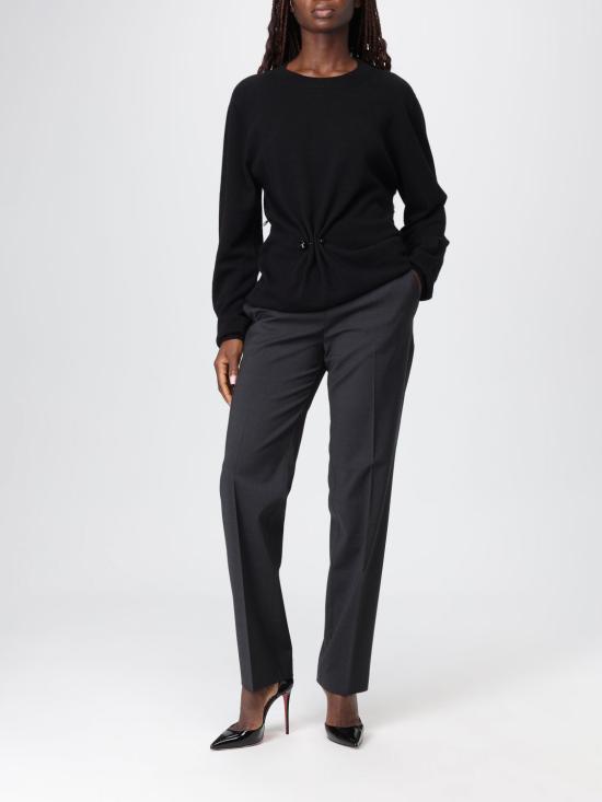 25FW 알베르타 페레티 스트레이트 팬츠 03136635 0509 Grey - ALBERTA FERRETTI