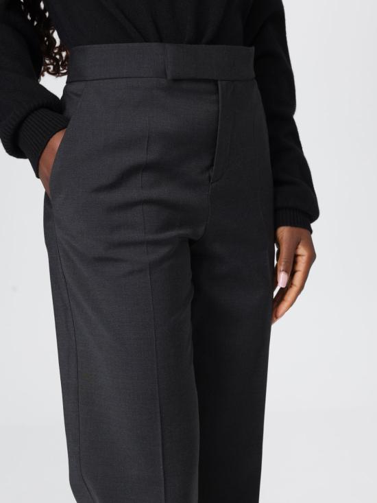 25FW 알베르타 페레티 스트레이트 팬츠 03136635 0509 Grey - ALBERTA FERRETTI