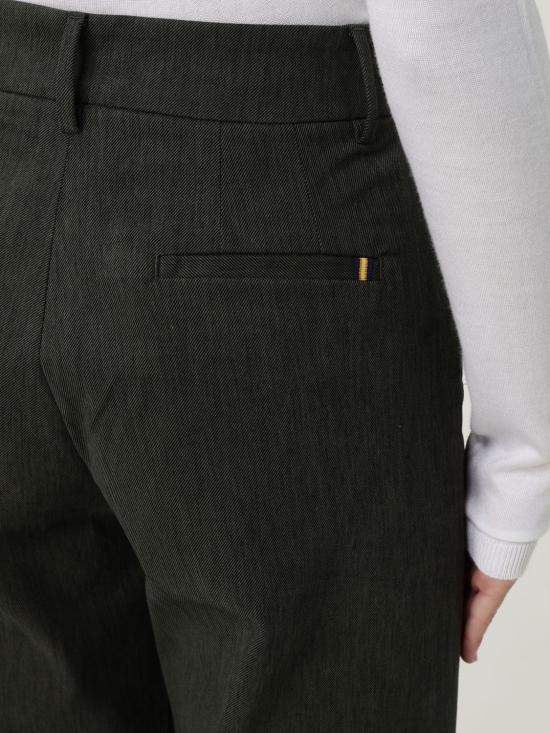 25FW 까웨 스트레이트 팬츠 K61364W BB9 Green - K-WAY