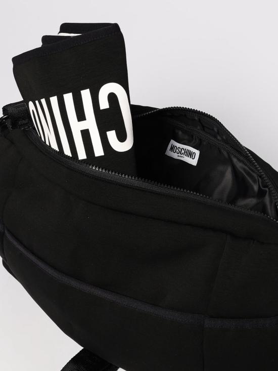 25FW [키즈] 모스키노 액세서리 MUX05NLDA32 60100 Black - MOSCHINO