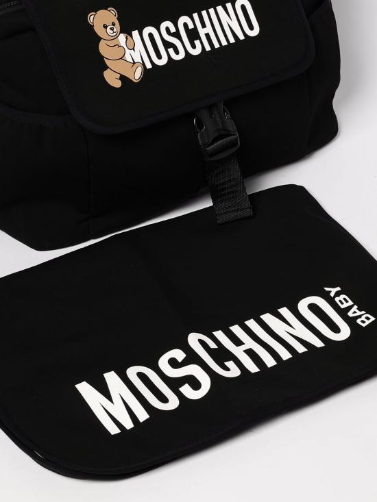 25FW [키즈] 모스키노 액세서리 MUX05NLDA32 60100 Black - MOSCHINO