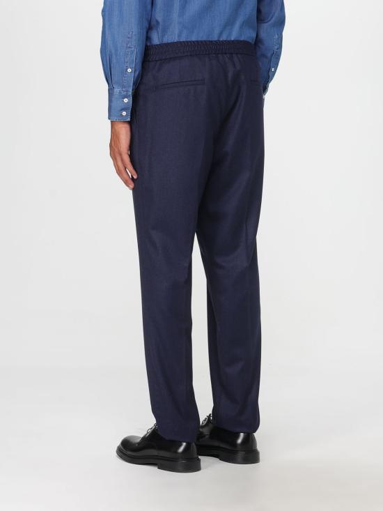 25FW 브루넬로 쿠치넬리 스트레이트 팬츠 ME226E1710 C396 Blue - BRUNELLO CUCINELLI