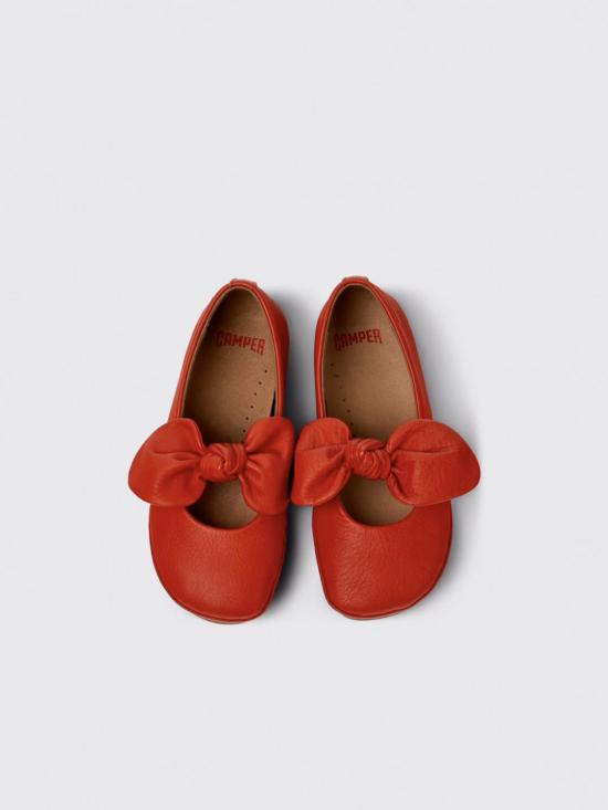 25SS [키즈] 캠퍼 슈즈 K800434 019 RIGHT 0 Red - CAMPER