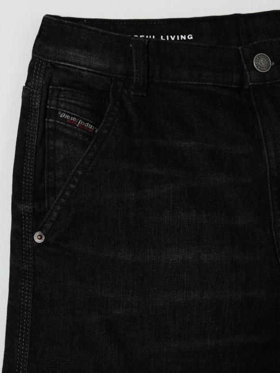 25FW [키즈] 디젤 트레이닝/조거 팬츠 J02514KXBQQ K02 Black - DIESEL