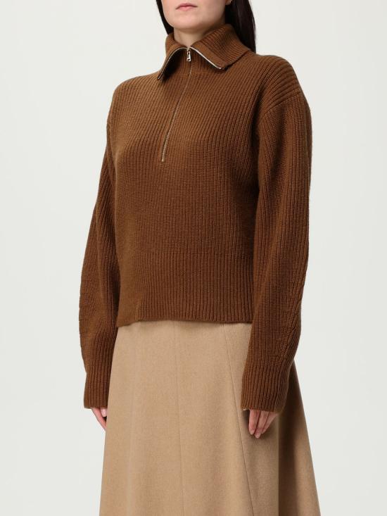 25FW 막스마라 터틀넥 2521366182600 002 Leather - MAX MARA