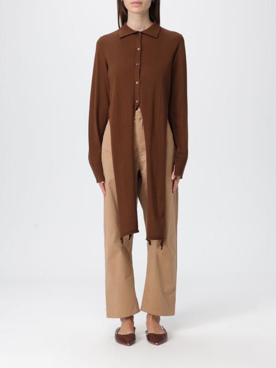 25FW 세미쿠튀르 폴로 티셔츠 S5WA55 T56 Brown