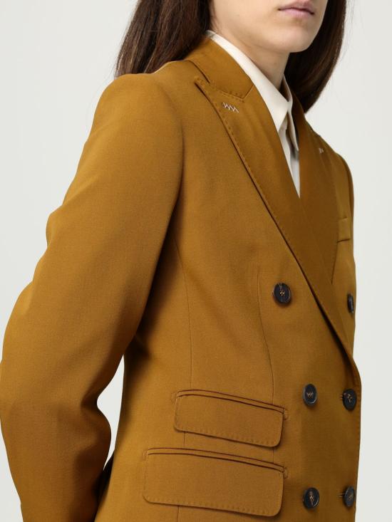25FW 막스마라 자켓 2521046141600 003 Yellow - MAX MARA