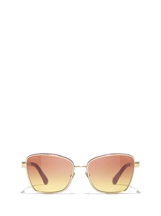 26FW 샤넬 선글라스 CH4289Q C41814 PALE GOLD