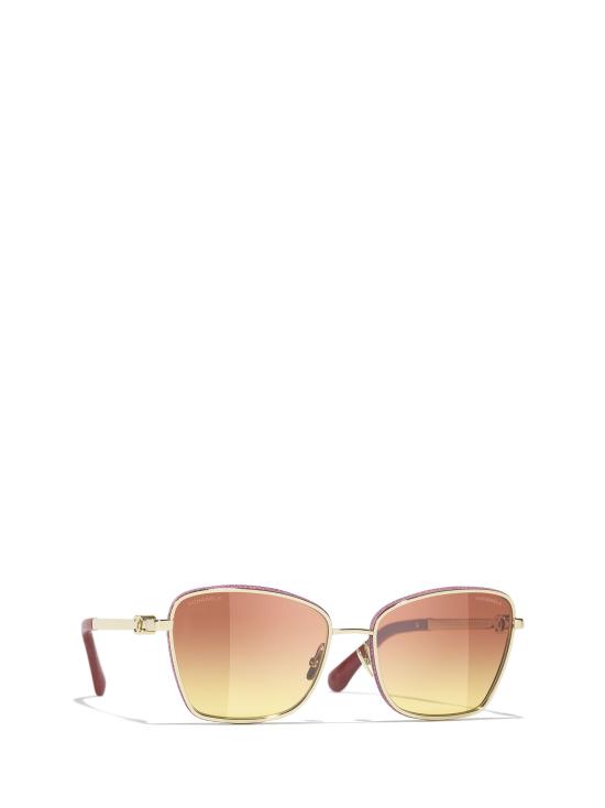 26FW 샤넬 선글라스 CH4289Q C41814 PALE GOLD - CHANEL