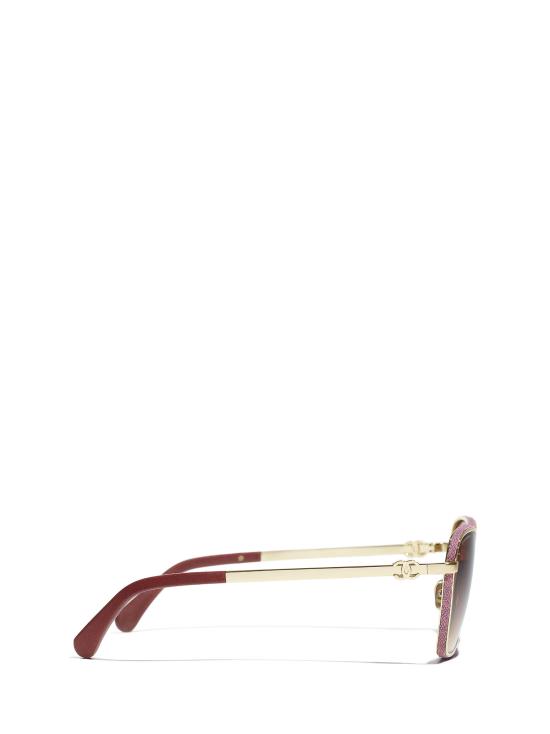 26FW 샤넬 선글라스 CH4289Q C41814 PALE GOLD - CHANEL