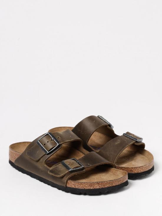 25FW 버켄스탁 뮬/슬리퍼 1019377 Kaki - BIRKENSTOCK