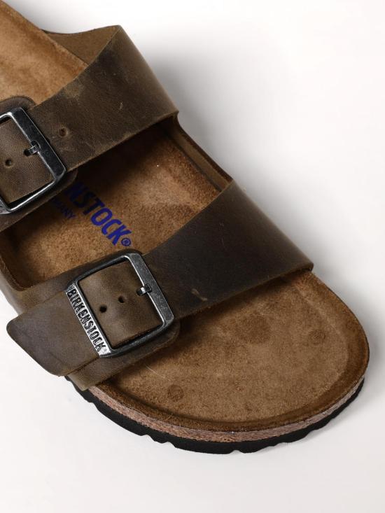 25FW 버켄스탁 뮬/슬리퍼 1019377 Kaki - BIRKENSTOCK
