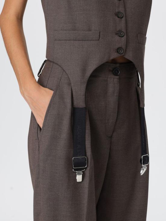 25FW 에리카 카발리니 베스트 P5WZ21 X17 Brown - ERIKA CAVALLINI