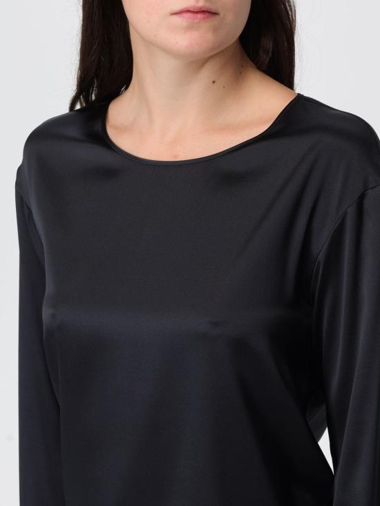 25FW 엠포리오 아르마니 블라우스 EW002198AF17300 UC001 Black - EMPORIO ARMANI