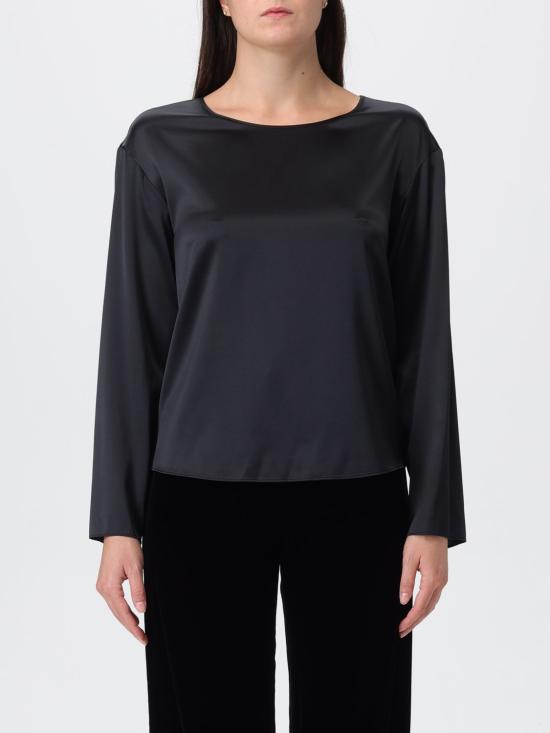 25FW 엠포리오 아르마니 블라우스 EW002198AF17300 UC001 Black