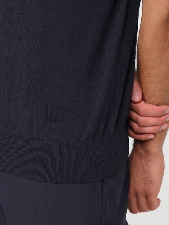 25FW 돌체앤가바나 폴로 티셔츠 GXZ02TJDVBV B0665 Blue - DOLCE & GABBANA