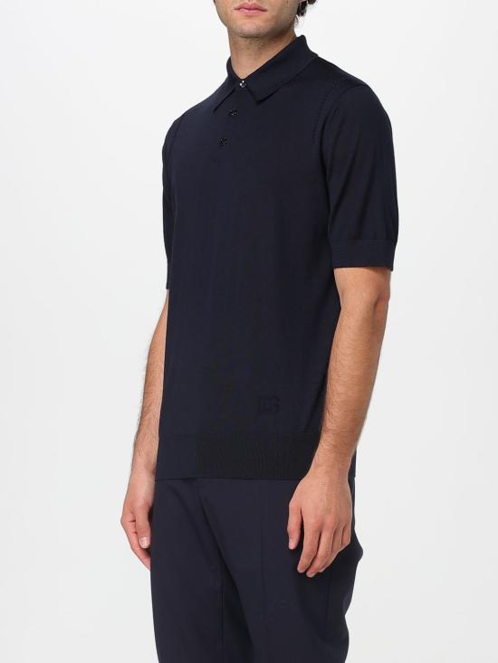 25FW 돌체앤가바나 폴로 티셔츠 GXZ02TJDVBV B0665 Blue - DOLCE & GABBANA