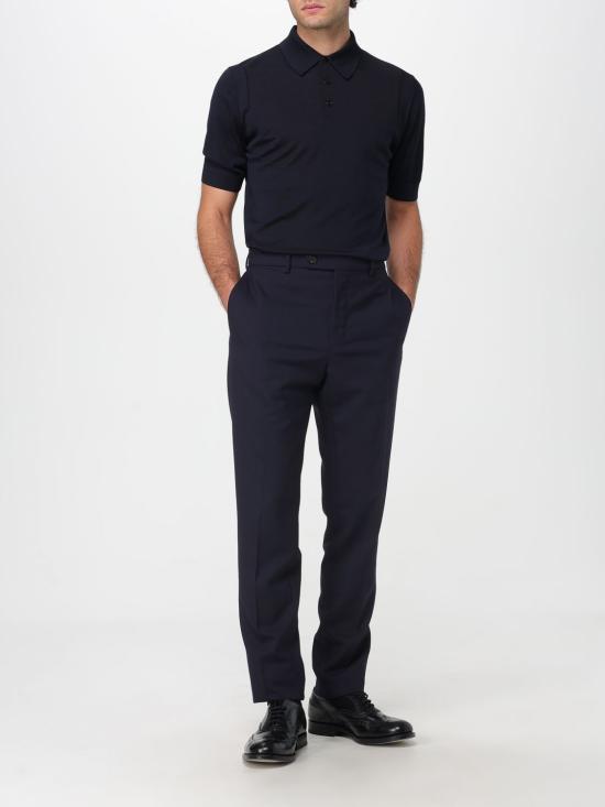 25FW 돌체앤가바나 폴로 티셔츠 GXZ02TJDVBV B0665 Blue - DOLCE & GABBANA