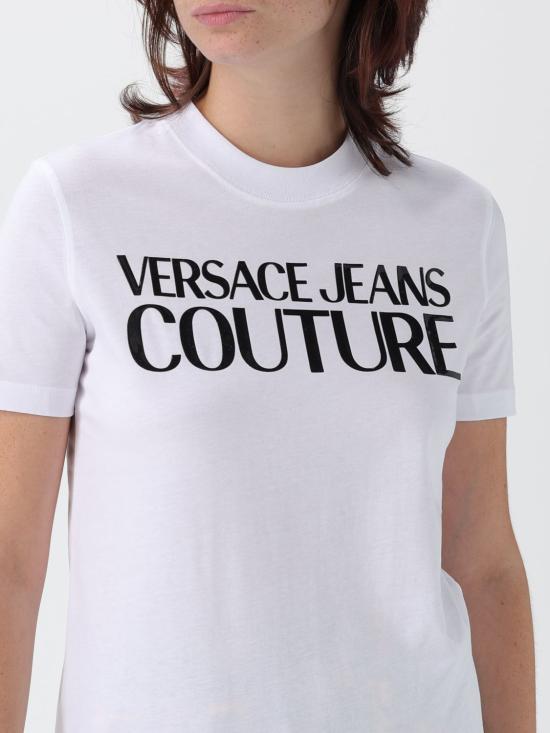 25FW 베르사체 반팔 티셔츠 79HAHE05CJ00E 003 White - VERSACE