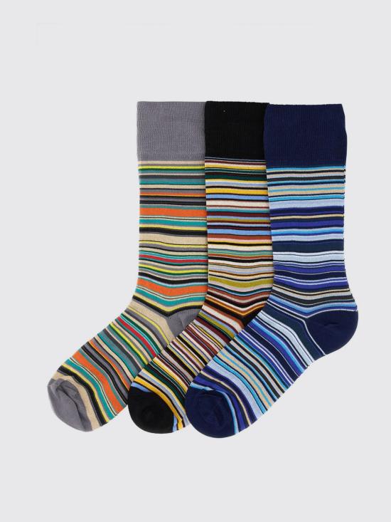 25FW 폴 스미스 언더웨어 M1ASOCKJPACKM 1A Multicolor - PAUL SMITH