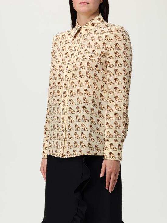 25FW 발렌티노 가라바니 블라우스 7B3AB7Q29G5 R0R Yellow Cream - VALENTINO GARAVANI