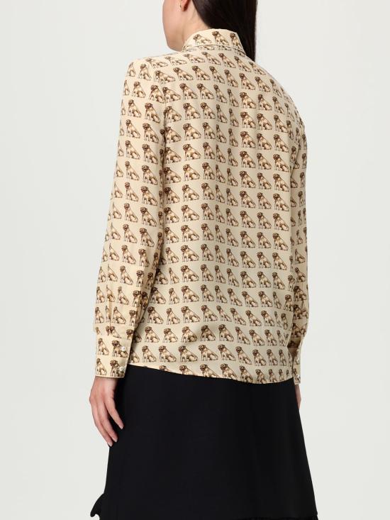 25FW 발렌티노 가라바니 블라우스 7B3AB7Q29G5 R0R Yellow Cream - VALENTINO GARAVANI