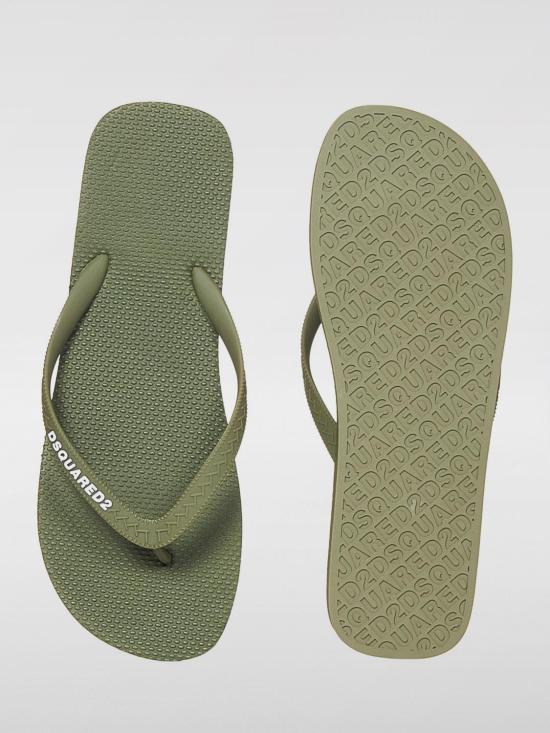 25FW 디스퀘어드2 뮬/슬리퍼 FFM000117200001 8085 Green - DSQUARED2